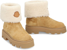 Load image into Gallery viewer, Aurea ankle boots in suede leather and shearling
