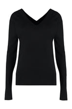 Load image into Gallery viewer, Wool V-neck sweater
