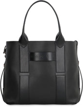 Load image into Gallery viewer, Hogan Script Media Smooth leather tote bag
