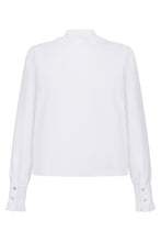 Load image into Gallery viewer, Cotton blouse with ruffles
