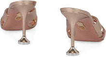 Load image into Gallery viewer, Kiss Me Quick leather mules
