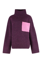 Load image into Gallery viewer, Wool blend turtleneck sweater
