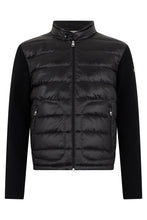Load image into Gallery viewer, Padded cardigan in wool with zipper
