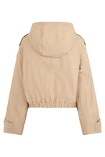 Load image into Gallery viewer, Poppy jacket made of cotton blend with hood
