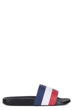 Load image into Gallery viewer, Basile slippers with stripes
