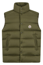 Load image into Gallery viewer, Olive Green Padded Gilet for Mid Seasons
