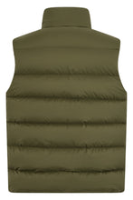 Load image into Gallery viewer, Olive Green Padded Gilet for Mid Seasons
