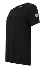 Load image into Gallery viewer, Cotton T-shirt with embroidered logo

