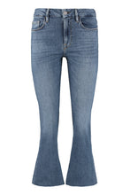 Load image into Gallery viewer, Cropped flared jeans
