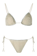 Load image into Gallery viewer, Lumière Gem triangle bra bikini
