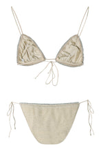 Load image into Gallery viewer, Lumière Gem triangle bra bikini
