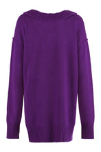 Load image into Gallery viewer, Legenda oversize virgin wool-cashmere blend sweater
