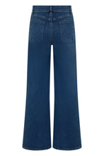 Load image into Gallery viewer, Wide jeans in cotton
