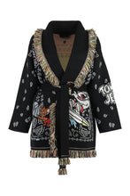 Load image into Gallery viewer, Alanui x Looney Tunes - Tom &amp; Jerry Bandana jacquard cardigan
