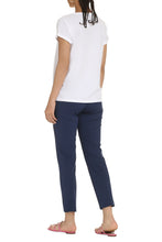 Load image into Gallery viewer, Embroidered cotton T-shirt
