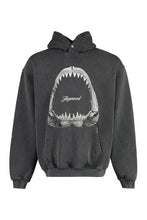 Load image into Gallery viewer, Shark Jaws hooded sweatshirt in cotton

