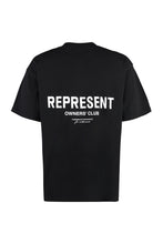 Load image into Gallery viewer, Cotton crew-neck T-shirt
