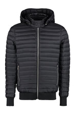 Load image into Gallery viewer, Hooded full-zip down jacket
