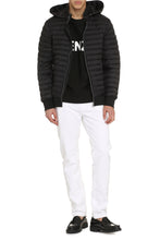 Load image into Gallery viewer, Hooded full-zip down jacket
