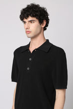 Load image into Gallery viewer, Traditional Knitted cotton polo shirt

