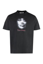 Load image into Gallery viewer, Box cotton crew-neck T-shirt
