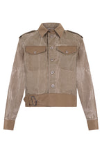 Load image into Gallery viewer, Denim jacket with applied pockets

