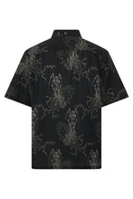 Load image into Gallery viewer, Shirt in cotton-linen blend with print
