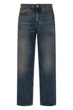 Load image into Gallery viewer, Straight jeans in cotton and hemp blend
