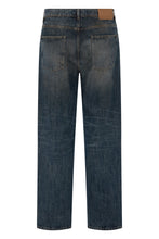 Load image into Gallery viewer, Straight jeans in cotton and hemp blend
