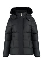 Load image into Gallery viewer, Cloud 3Q hooded techno fabric down jacket
