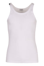 Load image into Gallery viewer, Logo cotton tank top
