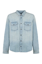 Load image into Gallery viewer, Utility denim shirt
