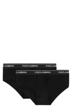 Load image into Gallery viewer, Set of two cotton briefs with logoed elastic band
