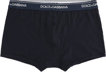 Load image into Gallery viewer, Set of two cotton boxers with logoed elastic band
