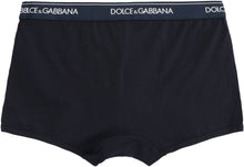 Load image into Gallery viewer, Set of two cotton boxers with logoed elastic band
