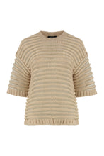 Load image into Gallery viewer, Crew-neck wool sweater
