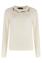 Load image into Gallery viewer, Wool-blend crew-neck sweater

