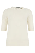Load image into Gallery viewer, Crew neck shirt with applications
