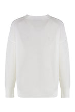Load image into Gallery viewer, Wool-cotton blend crew-neck sweater
