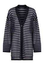 Load image into Gallery viewer, Cardigan in cotton and linen with sequins
