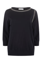 Load image into Gallery viewer, Cotton crew-neck sweater
