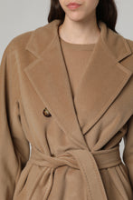 Load image into Gallery viewer, 101801 Icon Coat wool and cashmere double-breasted
