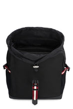 Load image into Gallery viewer, Leather details nylon backpack
