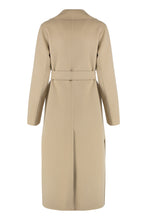 Load image into Gallery viewer, Manu double-breasted virgin wool coat
