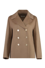 Load image into Gallery viewer, Margot Double-breasted virgin wool jacket
