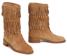 Load image into Gallery viewer, Fringed boots
