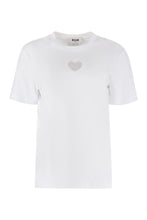 Load image into Gallery viewer, Cotton crew-neck T-shirt

