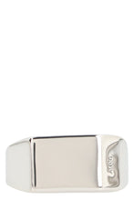 Load image into Gallery viewer, Chevaliere Minimal Silver ring
