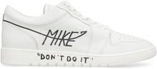Load image into Gallery viewer, Leather mid-top sneakers
