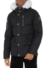 Load image into Gallery viewer, 3Q padded parka with fur-trim hood
